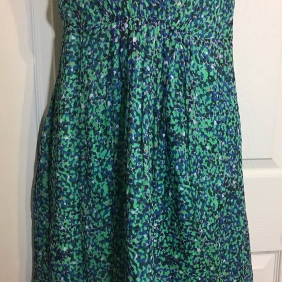 👗🌿 Green Spring Meadow J. Crew Dress - Picture 9 of 14
